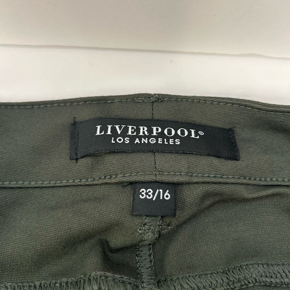 Liverpool LA / NWT/ olive / Harper boot cut skinny/ size 16-33 - Picture 8 of 10